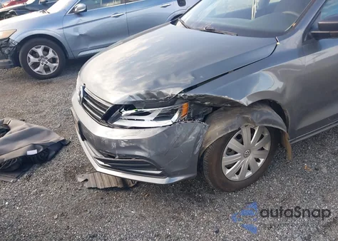 2016 Volkswagen Jetta 1.4T S из США, поврежденный, VIN 3VW267AJ5GM274225